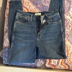 Madewell 10” high-rise skinny 30T